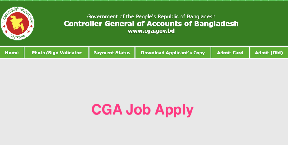 cga.teletalk.com.bd Apply CGA Job Circular 2026